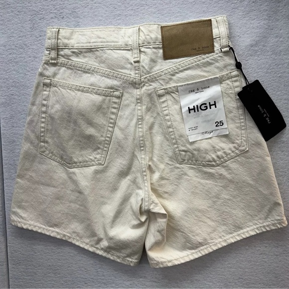 Rag & Bone 100% Cotton Women’s Maya High-Rise Walking Denim Short Sz 25 - Picture 11 of 11